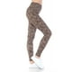 thumbnail image 4 of Leggings de Punto con Estampados Múltiples, Forro y Banda Estilo Yoga, con Cintura Alta - Multicolor, 4 of 5
