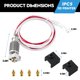thumbnail image 4 of Kit Hot End para Impresora 3D MoskAv CR-10 V2 V3 24V 40W, 4 of 7