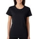 thumbnail image 2 of Pack 3 Camiseta Básica Manga Corta Con Bambú Mujer 2Negro+1Blanco Talla L, 2 of 5