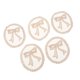 thumbnail image 4 of 5 piezas de encaje bordado parches apliques para ropa vestido decoración arco, 4 of 5