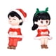 thumbnail image 5 of 2 Uds Bonitas Figuritas Navideñas Para Parejas Estatua De Mesa Decoración Del Hogar Chico Rojo, 5 of 5