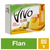Flan Vainilla Con Caramelo 80 G Vivo