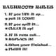 thumbnail image 1 of Decomural Bathroom Rules Bathroom WS-41028, 1 of 2
