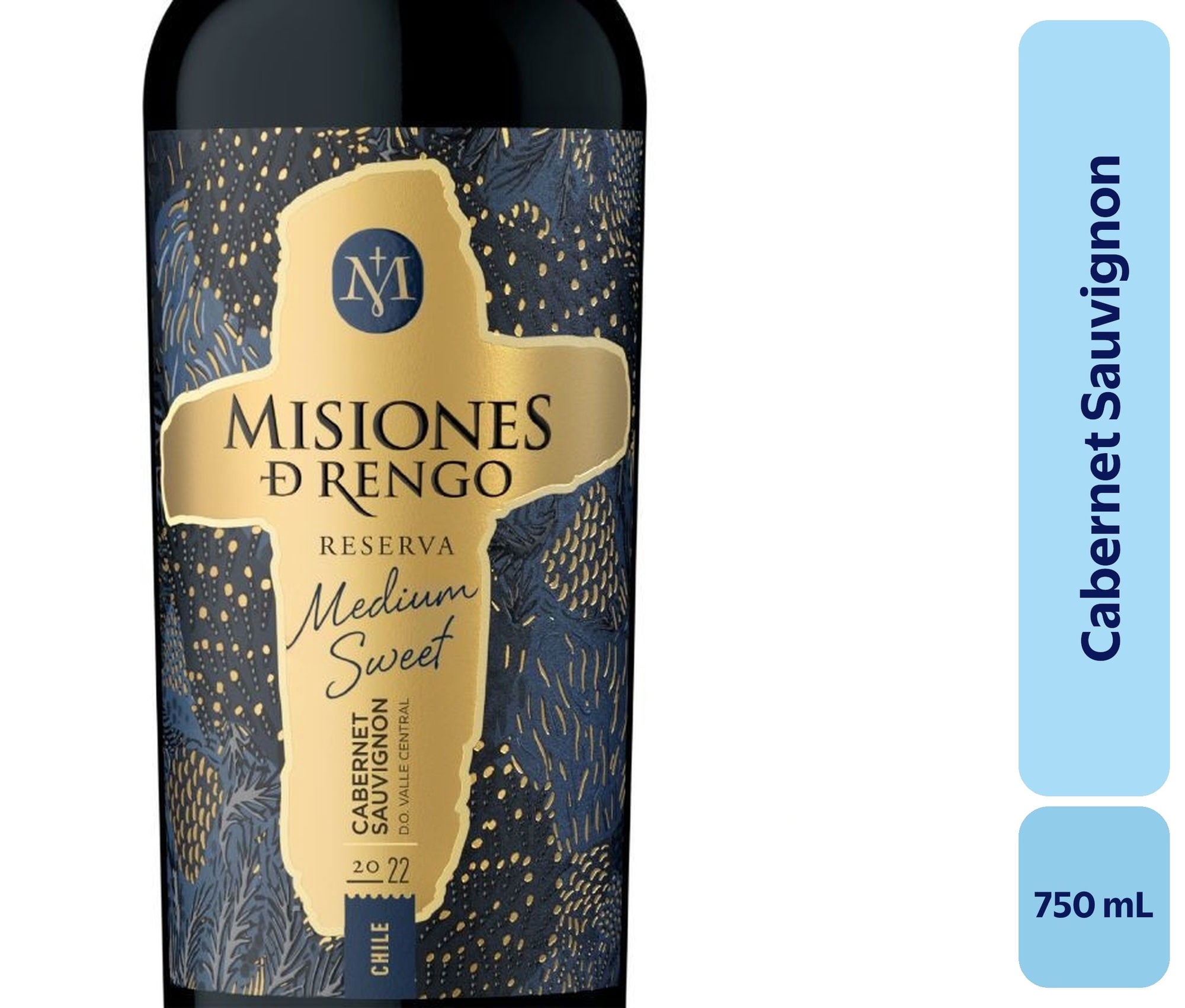 Vino Cabernet Sauvignon Botella 750 mL Misiones De Rengo