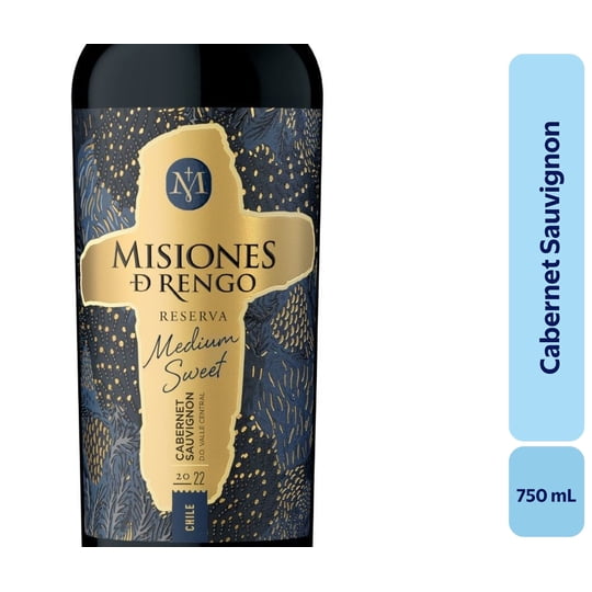 Vino Cabernet Sauvignon Botella 750 mL Misiones De Rengo