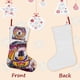 thumbnail image 3 of Hatchimals Pixies Tema: Calcetines de Navidad, fino lino blanco para colgar en escaleras y chimenea, decoración navideña para el hogar, regalo de Navidad.54cm×38cm, 3 of 5