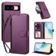 thumbnail image 2 of Funda con Billetera para [Google Pixel 8] con Bolsillo Zipper y Tarjetero Violeta, 2 of 6