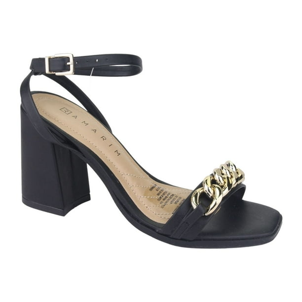 Sandalia Ramarim Mujer 2241204 Negro Moda