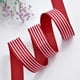 thumbnail image 1 of Xiao Hua Cinta de rayas rojas de 2,5 cm x 45 metros de largo - Cinta de rayas retro monocromática, ideal para envolver regalos, decorar bodas y fiestas, 1 unidad., 1 of 3
