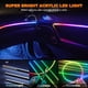 thumbnail image 3 of Tira de luces LED para interiores de automóviles Jushope Dreamcolor Acrylic, 3 of 7