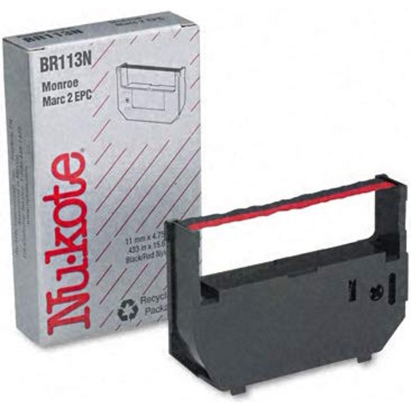 Cartucho de cinta Monroe P71M negro/rojo para calculadora