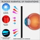 thumbnail image 4 of Gafas de bronceado flexibles Super Sunnies Evo, gafas negras con protección UV para los ojos, compatibles con la FDA, 4 of 7