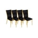 thumbnail image 1 of Pack 4 Sillas Tejidas Para Comedor Arthur Negro, 1 of 3