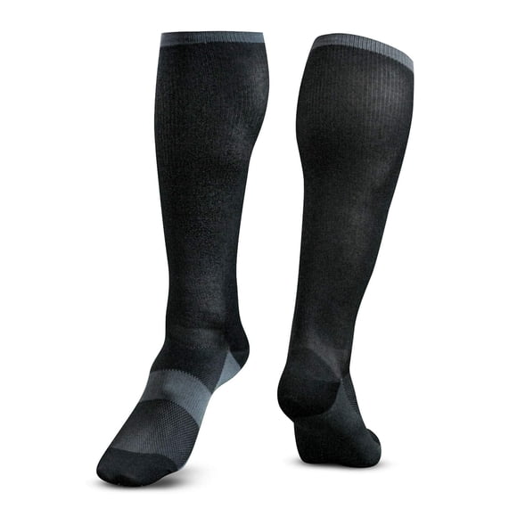 Calcetines CHAMPRO Hockey Base Layer para adultos, talla pequeña, en color negro