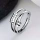 thumbnail image 1 of 1pc Adjustable Anxiety Ring with Beads - Relieve Stress and Promote Focus with Artificial Jewelry, 1 of 5