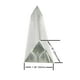 thumbnail image 5 of Prisma triangular de cristal óptico de 6 pulgadas para la enseñanza de la física del espectro de luz y la fotografía, 150 mm, 5 of 6