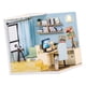 thumbnail image 3 of Casa De Mu?ecas En Miniatura DIY A Escala 1/24 Con Accesorio De Muebles Teen Dream Con Cubierta Antipolvo, 3 of 5