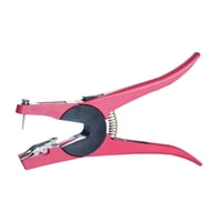 Magideal - Alicates Para Etiquetas De Oreja, Herramienta De Desgaste De Etiquetas De Identificación, Herramientas De Instalación De Tarjetas De Identificación Rojo