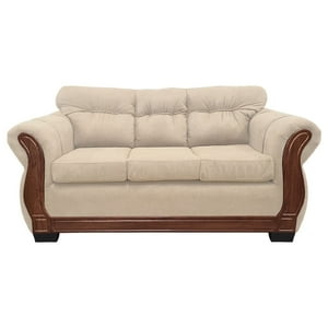 América Decora - Sofá Con Resorte Estructural 3 Personas Taurus Chenille Beige X