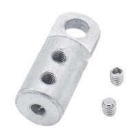 Ioensy - Sistema De Polea Con Cable De Pesas Para Gimnasio Diy Terminal De Cable Para Hombro Bíceps Conector De 65 Mm Para Interiores