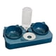 thumbnail image 1 of Cuencos 3 En 1 Para Perros Y Gatos, Juego De Cuencos De Agua Y Comida Para Conejos, Perros Pequeños O Medianos, Azul Oscuro, 1 of 3