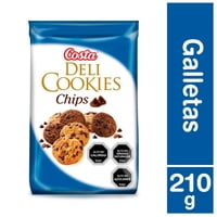 Galletas Deli Cookie Chips Bolsa 210 G Costa