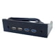 thumbnail image 1 of Hub USB Del Panel Frontal De 5,25 Pulgadas Para PC, Caja De Ordenador, Panel Frontal De Unidad óptica, 1 of 5