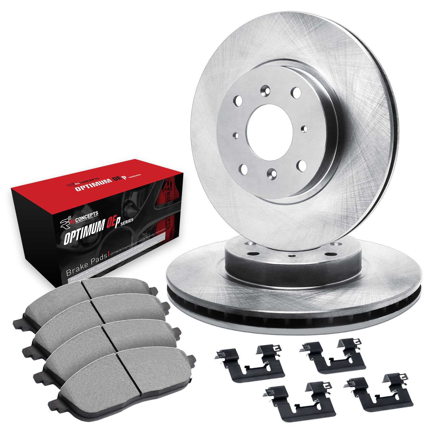Kit De Frenos R1 Concepts Delantero Para Audi 5000/80/90 1980-1992