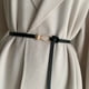 thumbnail image 3 of Vintage PU Leather No-Hole Knotted Belt - A Stylish Addition to Your Dress Wardrobe!, 3 of 4