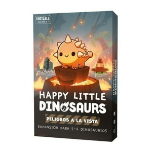 Asmodee - Happy Little Dinosaurs Peligros A La Vista