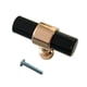 thumbnail image 3 of barra de acrílico barra manijas de las puertas cajón gabinete pomo tirador cepillado oro rosa 41 mm, 3 of 5