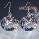 thumbnail image 2 of Creative Trendy Cute Cartoon Bird Round Earrings, Decorative Accessories, Holiday Party Gift For Girls, 2 of 2
