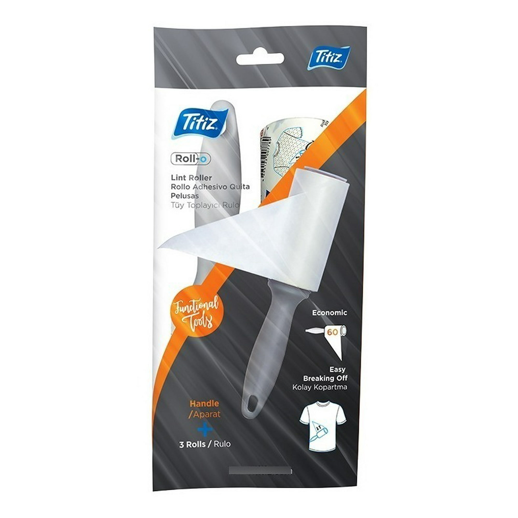 Genérico - Rodillo Quita Pelusa Rodillo Para Pelusas Rollo De 60 Hojas