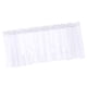 thumbnail image 3 of Encaje Bordado Voile Cortina Transparente Cenefa Niveles Blanco 137x61cm, 3 of 5
