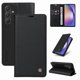 thumbnail image 1 of Funda Billetera de Cuero para Samsung Galaxy A55 5G con Tarjetero y Soporte - Tapa Magnética Negro, 1 of 6