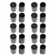 thumbnail image 2 of 10 pares de tapones para las puntas de los tacones altos, de poliuretano negro, para reparación de zapatos, diámetro interior de 11 mm, 2 of 11