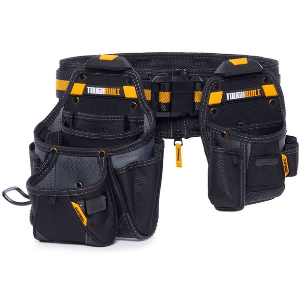 Juego de cinturones para herramientas ToughBuilt TB-CT-111-CP ClipTech Handyman de 3 piezas