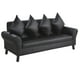 thumbnail image 2 of Sofa Lua 3c Pu 20 Negro, 2 of 4