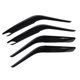 thumbnail image 1 of Juego De 4 Cubiertas Para Manija De Puerta Interior Para BMW X1 E84, Piezas Decorativas Resistentes, Negro Brillante, 1 of 3