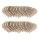 thumbnail image 3 of 20 piezas natural multi-agujero de madera colgante tablero de punto de cruz 70x75mm corazón, 3 of 5