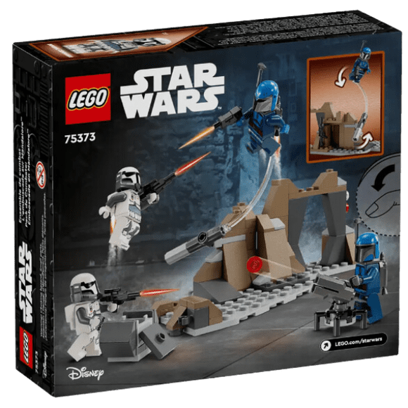 Lego Star Wars Pack de Combate:Emboscada en Mandalore 109 Piezas 75373