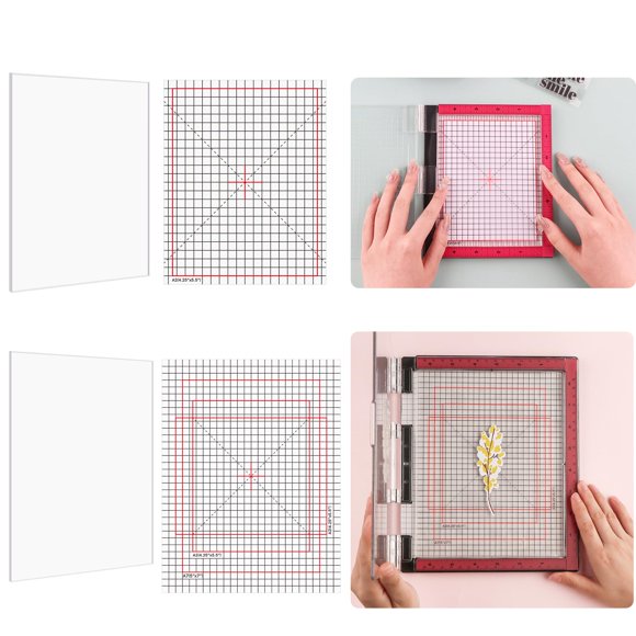 Set de tapetes de agarre Briartw de fotopolímero 12 x 15 cm y 16,5 x 22 cm