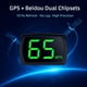 thumbnail image 3 of Coche HUD pantalla de cabeza MPH GPS velocímetro digital con pantalla de fuente grande led para coche camión SUV motocicleta, 3 of 3