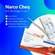 thumbnail image 2 of Test de Droga Rapido 2en1 Cocaina Marihuana - NarcocheQ blanco, 2 of 8