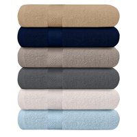Toallas De Baño Best Towel De La Colección Kahaf, Paquete De 6 Unidades, 100% Algodón