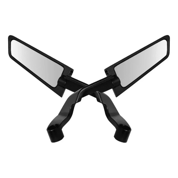 Espejo Aleron Tunnig Manubrio Para Motos + Pernos. Negro