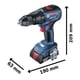 thumbnail image 4 of Taladro Percutor Atornillador GSB 18V-50, 4 of 14