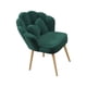thumbnail image 3 of Sillón De Tocador, Lindo Sillón Suave Con Acento Para Oficina, Sala De Estar, Maquillaje, Color Verde, 3 of 5