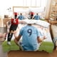 thumbnail image 1 of Erling Haaland Bed Linen Set Double for Girls Boys Children 3D Football Superstar Microfibre Duvet Cover Set, 1 of 3