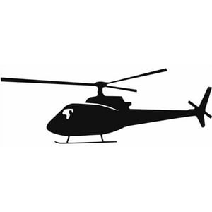Rienda Libre Graphics - Decomural Helicopter Aircraft Transport Ws-15325